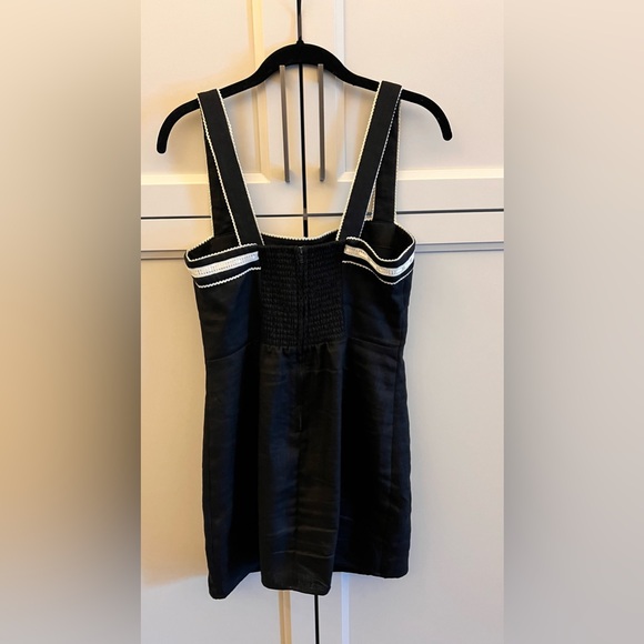Reformation Elana Linen Dress in black size 4 *sold out online* - Picture 9 of 10